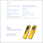 Protimeter Timbermaster Moisture Meter Brochure