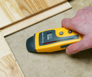 How to measure moisture with a Protimeter Surveymaster Moisture Meter