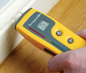 How to measure moisture with a Protimeter Surveymaster Moisture Meter